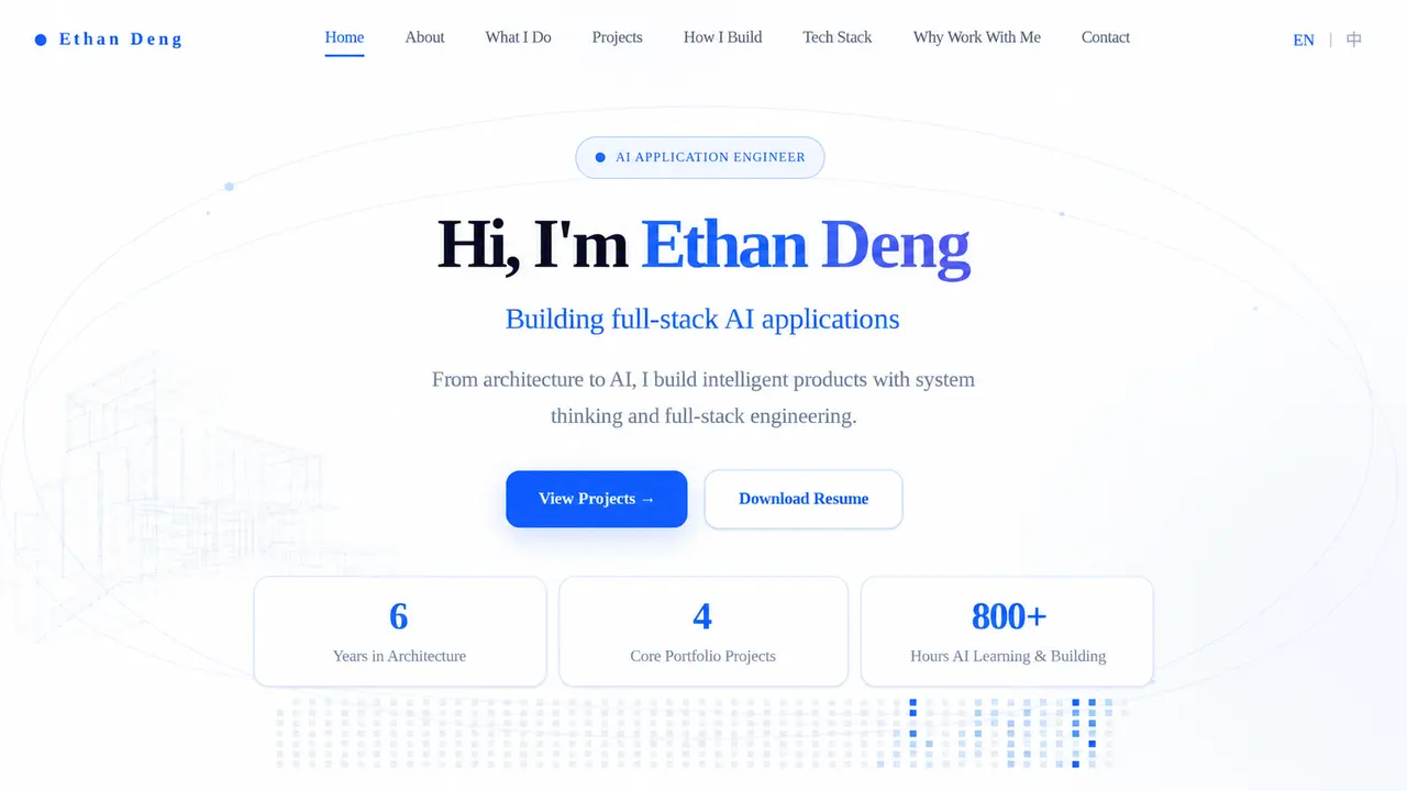 Personal Portfolio Website